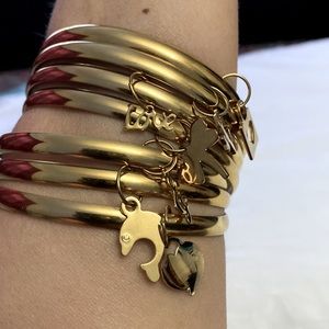 Weekly, Stainless Steel with gold bath 14 k